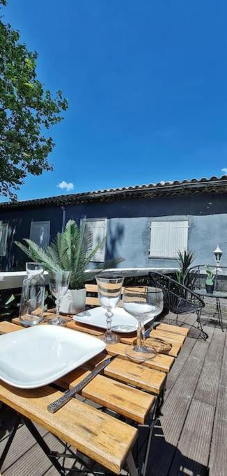 Апартаменти #New#Terrasse Sud Ouest#Pied De La Cite #1 Каркассонн Екстер'єр фото